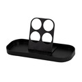 Hapco-Elmar KCH200BLK-Finishing Touches 4 Pod Holder and Amenity Tray, Black, PK 6 KCH200BLK